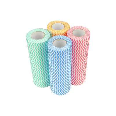 35gsm Disposable Kitchen Wipes Spunlace Wood Pulp Lightweight