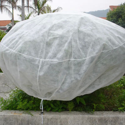 Nontoxic Crop Protection Cover Durable , Biodegradable Garden Fleece For Plants