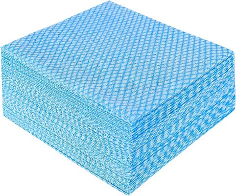 ISO Reusable Non Woven Cloths Handy Wipes Dish Towels Diamond Pattern
