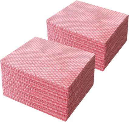 Lint Free Disposable Non Woven Cloth , 50gsm Kitchen Wipes Non Woven Fabric