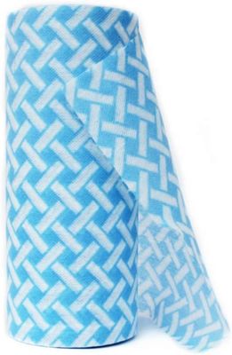 30x25cm Reusable Cleaning Cloths , Durable Non Woven Kitchen Towel Roll