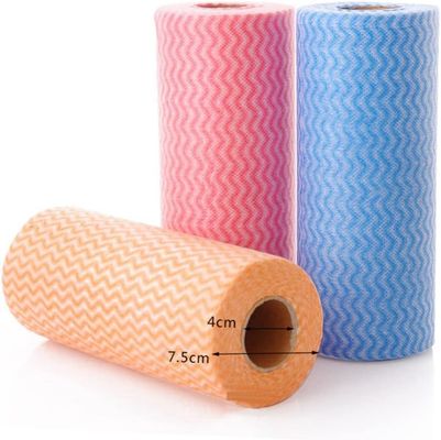Lint Free Spunlace Cleaning Wipes Viscose Practical For Restaurant