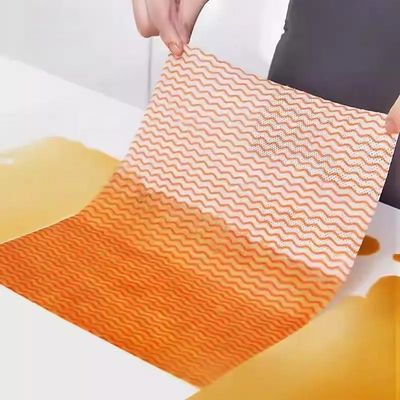 Waterproof Kitchen Cloth Wipes Durable , Food Grade Disposable Dish Towels