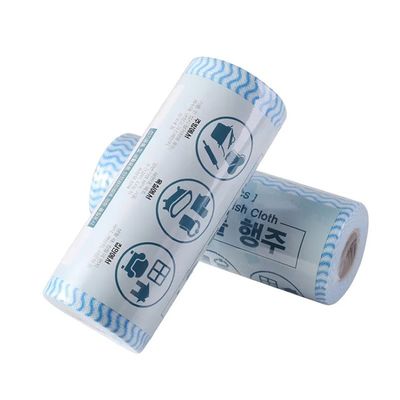 Microfiber Kitchen Disposable Cloth Rags 35gsm Tear Resistant