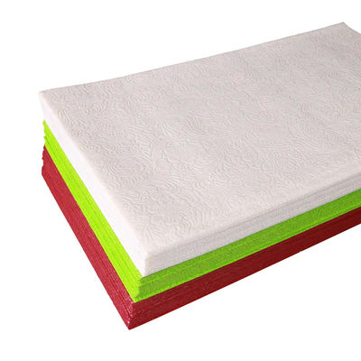 Disposable Nonwoven Table Cloth Recyclable Waterproof 40-80gsm