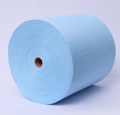 Polyester Viscose Non Woven Jumbo Roll Disposable Cloths Multipurpose