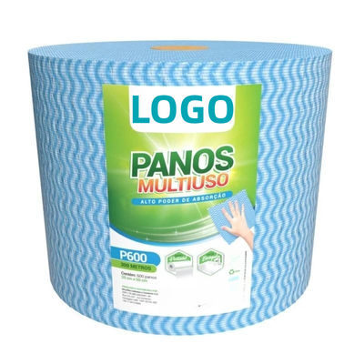 Polyester Viscose Non Woven Jumbo Roll Disposable Cloths Multipurpose
