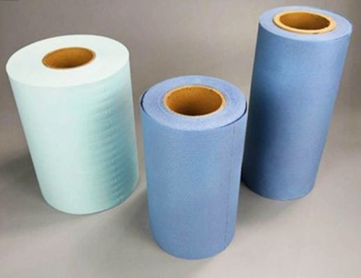 Industrial Polyester Roll Fabric 60GSM 70 Woodpulp 30 PP Material Durable