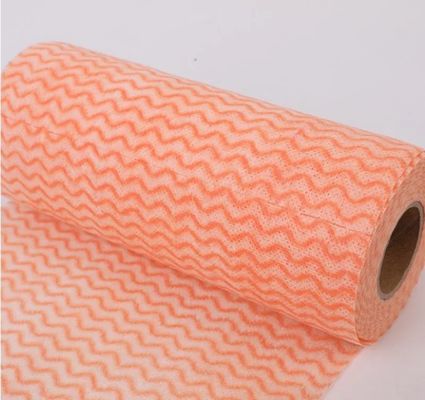 Perforated Disposable Kitchen Washcloths , Practical Multi Purpose Cloth Wipes