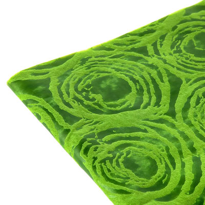 Floral Embossed Nonwoven Table Cloth Width 10cm-320cm Multi Purpose