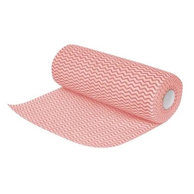 BSCI Washable Spunlace Cleaning Wipes Cloths Roll Nontoxic Disposable