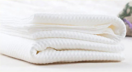 Disposable Spunlace Cleaning Wipes Hand Towel 60gsm Viscose Material