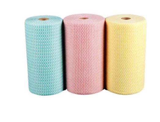 Breathable Home Non Woven Washcloth , Oilproof Reusable Towels For Cleaning