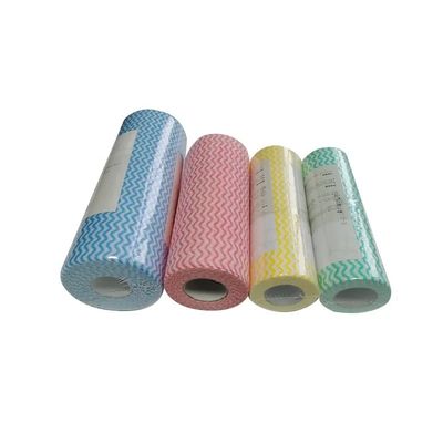 Reusable Household Cleaning Rags Kitchen Wipe Waterproof Multicolor