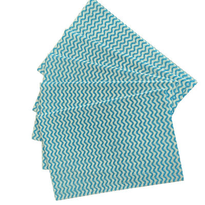 Durable Soft Non Woven Spunlace , Breathable Viscose Cleaning Rags