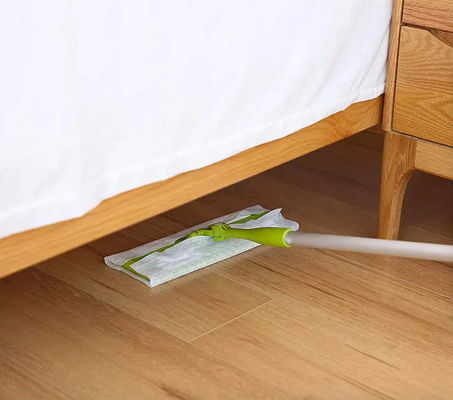 White Diamond Spunlace Cleaning Wipes , Floor Disposable Dry Dusting Cloths