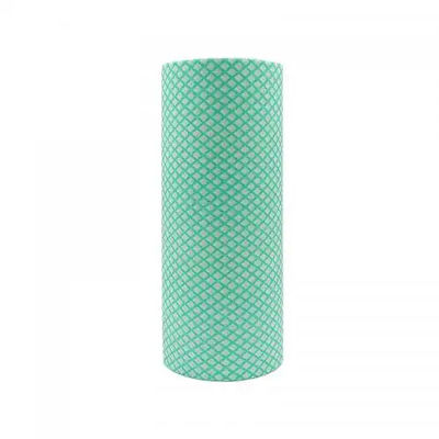 Wood Pulp Pet Spunlace Cleaning Wipes Dish Cloths 70gsm Durable