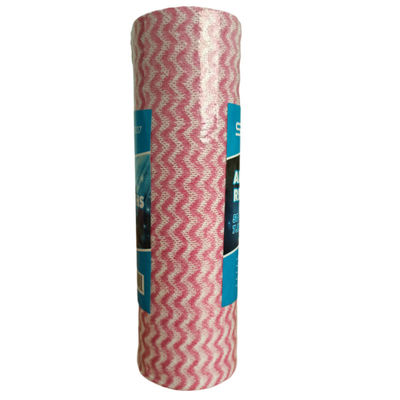 ISO Multicolor Disposable Kitchen Towels , Practical Disposable Cloths On A Roll