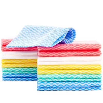Spunlace Disposable Cleaning Wipes Non Woven 35gsm Multi Purpose