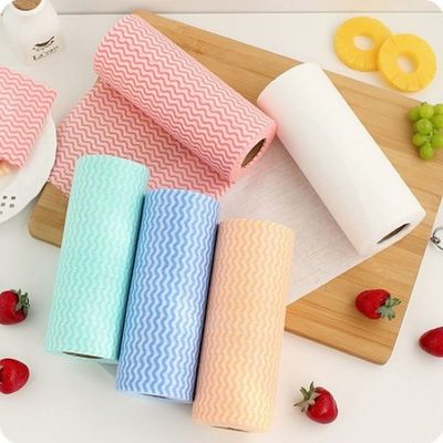 20x30cm Disposable Kitchen Wipes Cloth Roll Multipurpose Durable