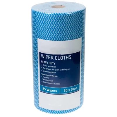 30x50cm Reusable Kitchen Wipes Roll , Household Multi Purpose Cloth Wipes