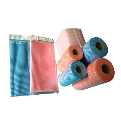 Polyester Disposable Kitchen Wipes Multipurpose Antibacterial