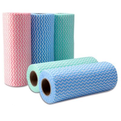 Multicolor Disposable Kitchen Wipes Cloth Lightweight 36x50cm
