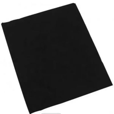 Barber Black Disposable Hair Salon Towel , Practical Disposable Non Woven Towel