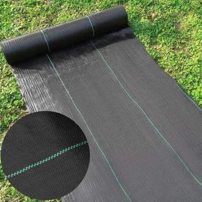Waterproof Polypropylene Woven Ground Cover Rolls Nontoxic 2x20m