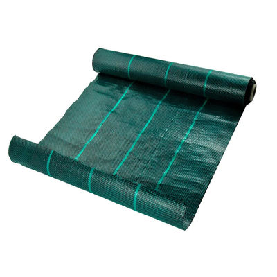 Windproof Green Landscape Fabric Anti UV , Multipurpose Green Weed Mat