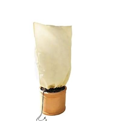 Anti Pull Plant Protection Covers Waterproof , Multipurpose Plant Fleece Bags