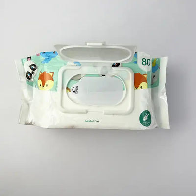 Pure Natural No Fluorescer Wet Wipes Portable Baby Skin Care Moisturizing Wipe Tissue