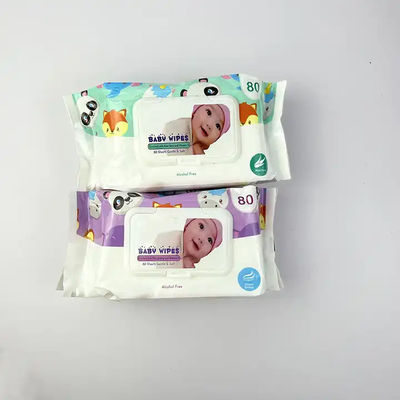 Pure Natural No Fluorescer Wet Wipes Portable Baby Skin Care Moisturizing Wipe Tissue