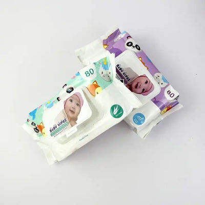 Pure Natural No Fluorescer Wet Wipes Portable Baby Skin Care Moisturizing Wipe Tissue