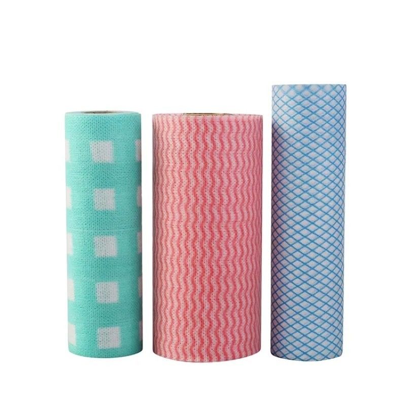 Microfiber Kitchen Disposable Cloth Rags 35gsm Tear Resistant