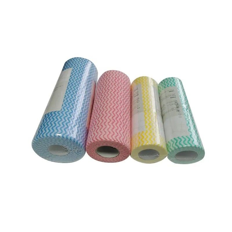 Reusable Household Cleaning Rags Kitchen Wipe Waterproof Multicolor