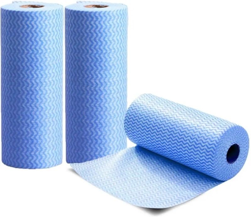 Polyester Disposable Cleaning Wipes Roll Multipurpose Durable