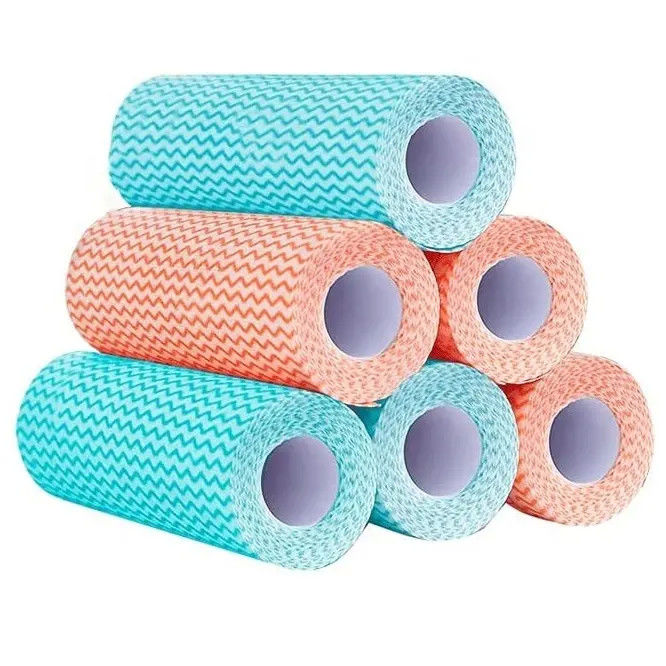 Waveline Food Service Wipers Reusable Spunlace Non Woven For Kitchen