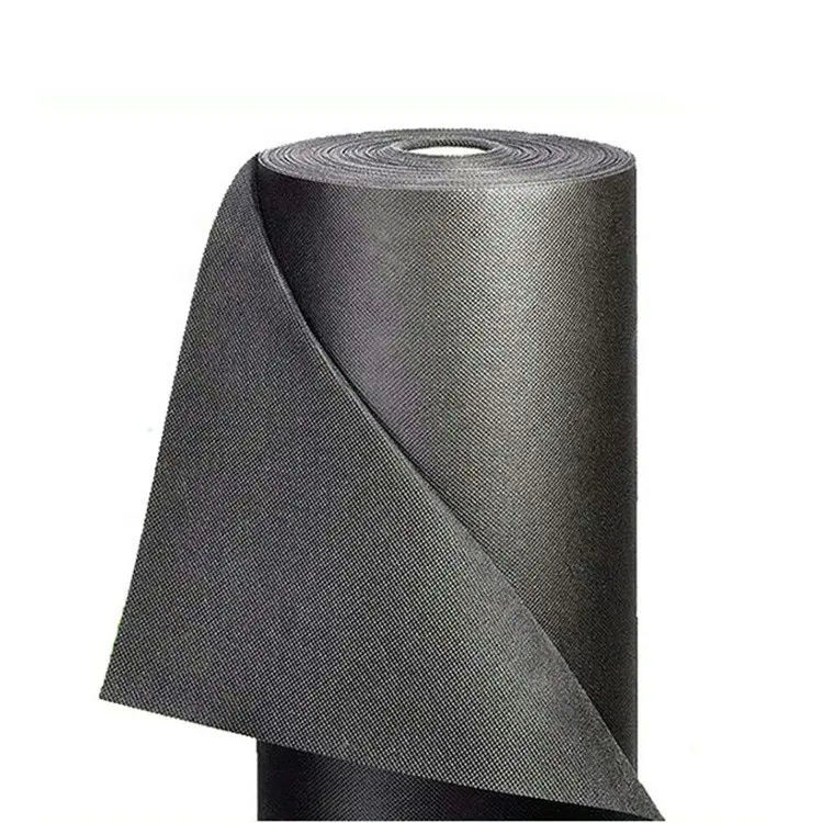 Practical Weed Control Membrane 60gsm , Biodegradable PP Woven Ground Cover